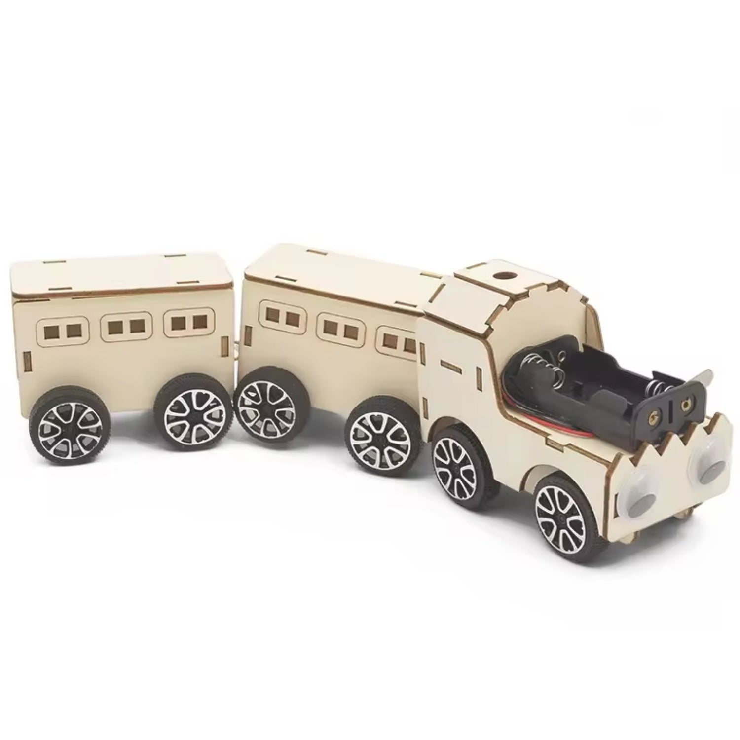 Wooden Electric Train 🚂⚙️ Slide 1