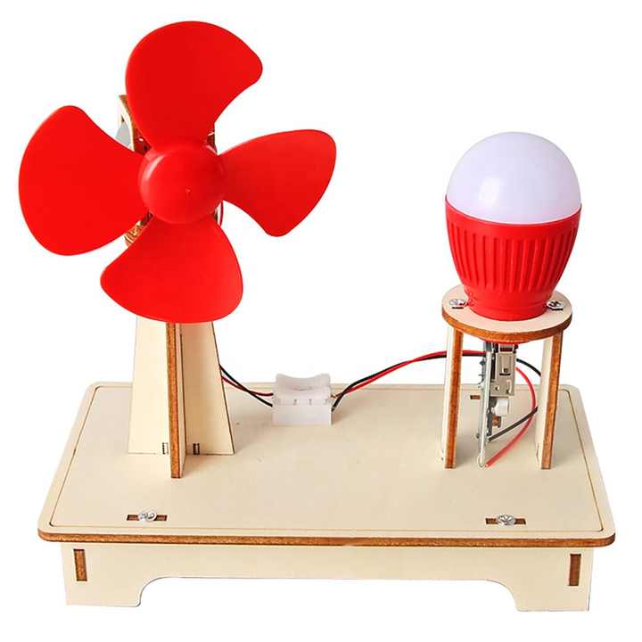 DIY Wooden Wind Turbine Slide 1